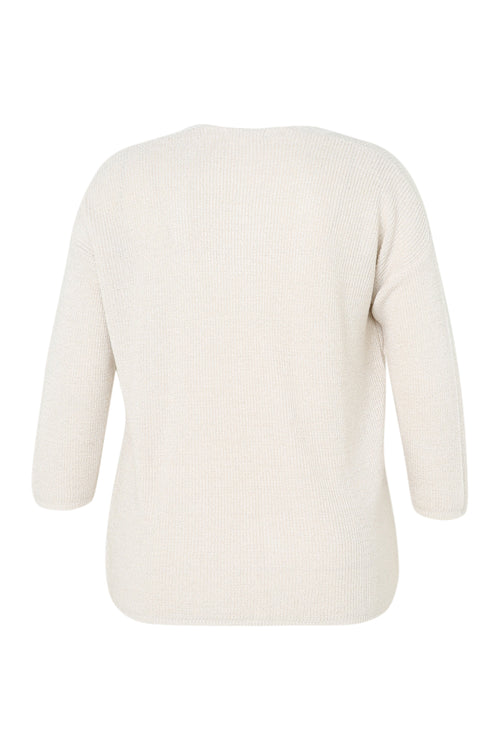 Cardigan en viscose avec lurex-Paprika-11