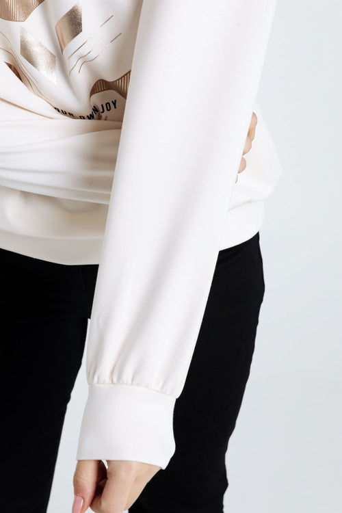 Pull à capuche avec inscription foil-Paprika-6