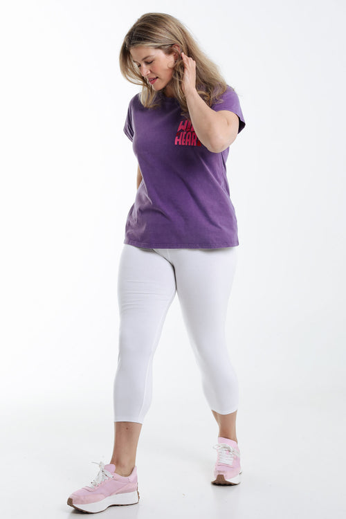Legging 3/4 en coton bio-Paprika-8