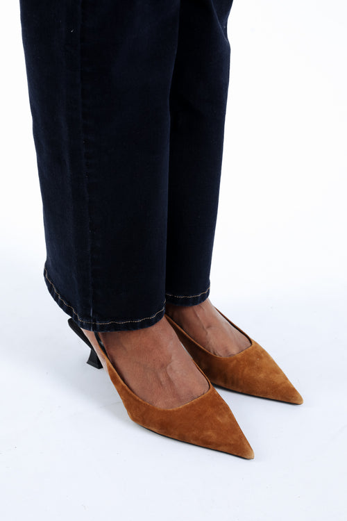 Jeans droit Mia avec broderies-Paprika-6