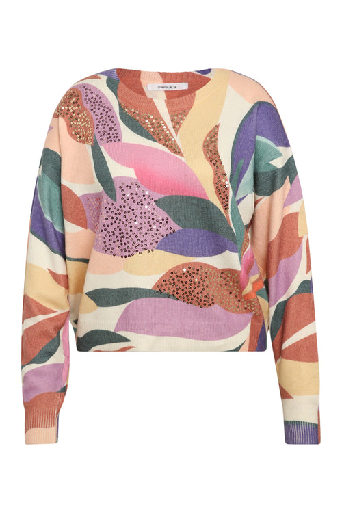 Pull tout doux avec sequins-Paprika-2