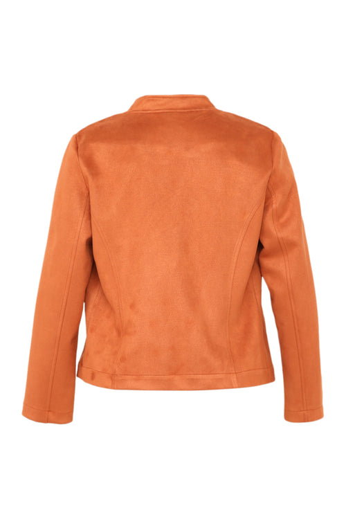 Veste effet suédine-Paprika-10
