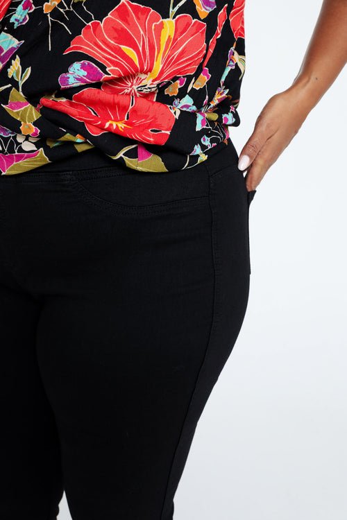 Jegging slim Lolly L32 en coton bio-Paprika-3