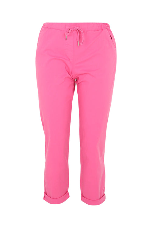 Pantalon chino en coton léger-Paprika-9