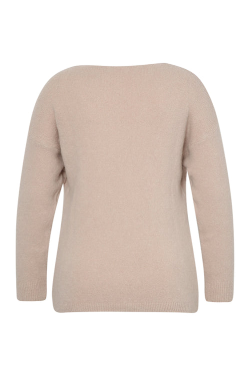 Pull avec alpaga uni-Paprika-8