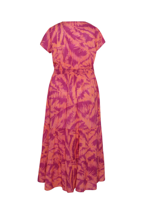 Robe Longue Trapèze Mousseline De Viscose Multicolore Imprimé Fleuri - Sydonie Joy - Des Petits Hauts Robe Longue Trapèze Mousseline De Viscose Multicolore Imprimé Fleuri - Sydonie Joy - Des Petits Hauts