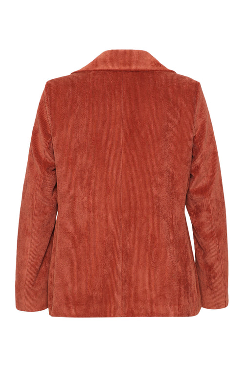 Blazer en velours-Paprika-7