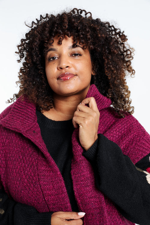 Gilet sans manches uni-Paprika-4