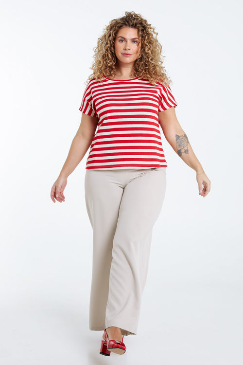 T-shirt marinière-Paprika-9