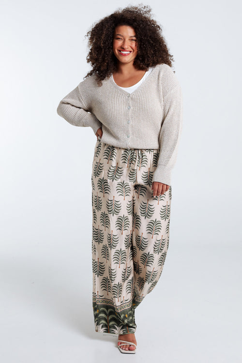 Cardigan boutonné uni-Paprika-8
