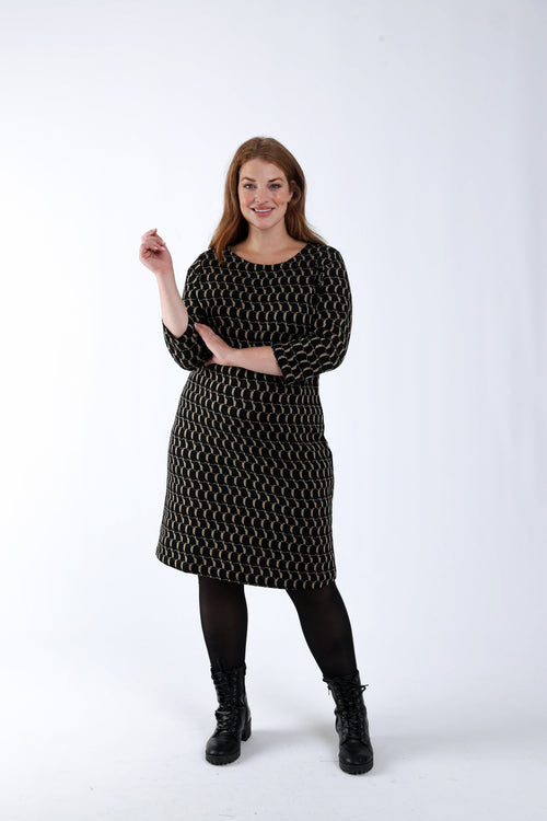 Robe jacquard-Paprika-6