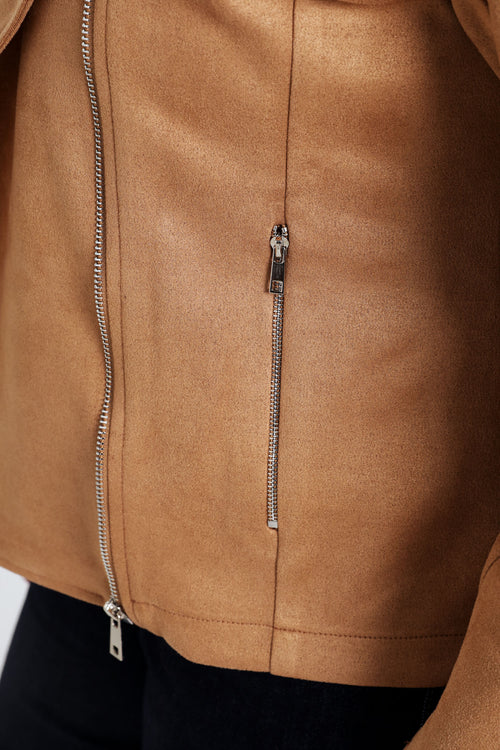 Perfecto uni col bouclette-Paprika-6