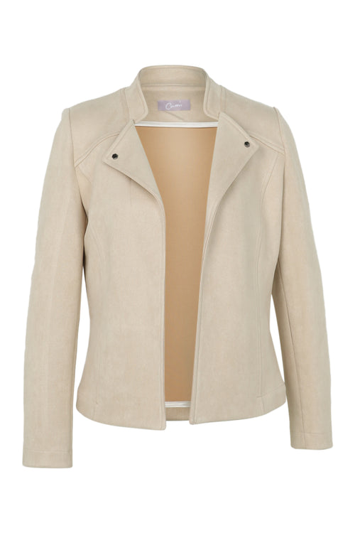 Veste effet suédine-Paprika-10