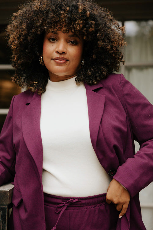 Blazer uni-Paprika-1