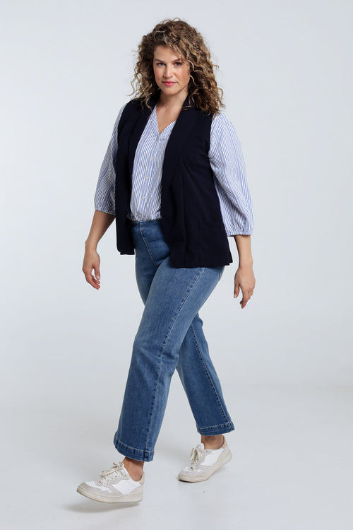 Gilet blazer uni-Paprika-8