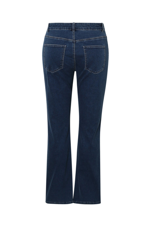 Jeans droit Mia avec broderies-Paprika-11