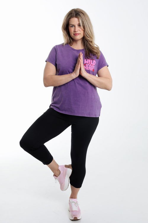 Legging 3/4 en coton bio-Paprika-9