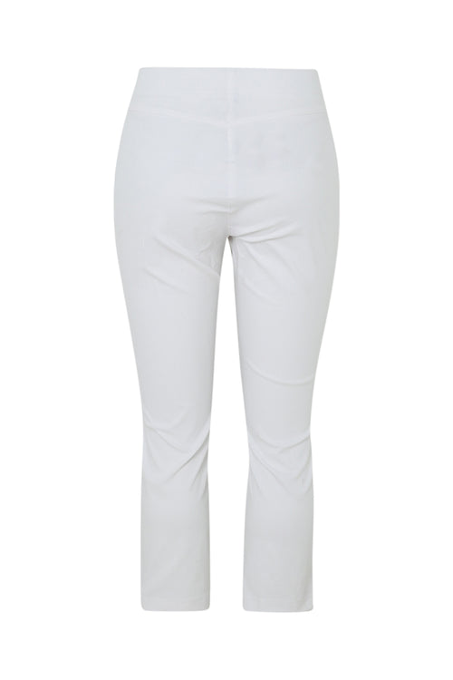Pantalon bengaline 3/4 uni-Paprika-2