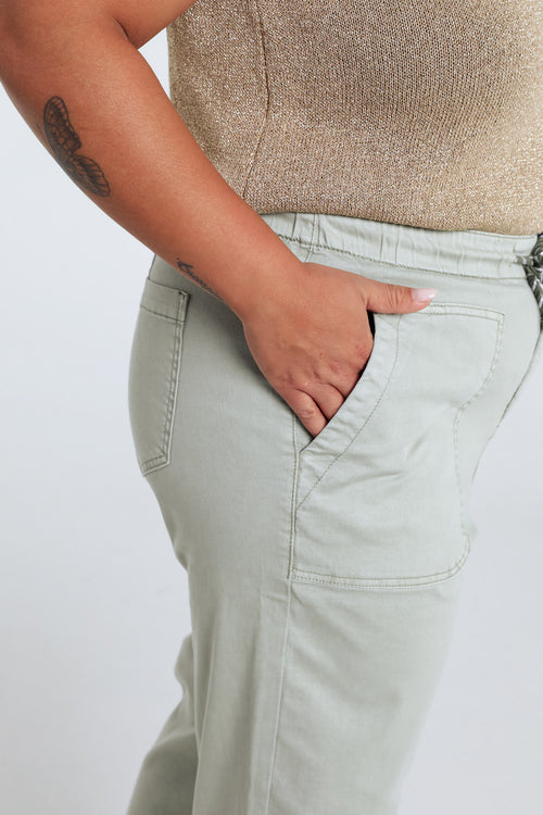 Pantalon chino en coton léger-Paprika-5