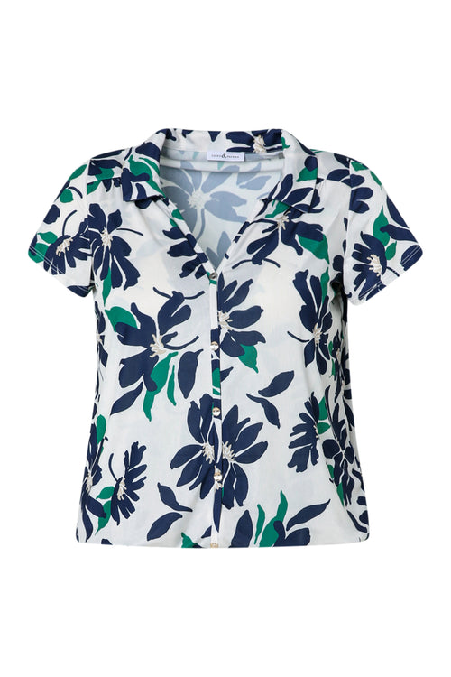 T-shirt imprimé floral-Paprika-10