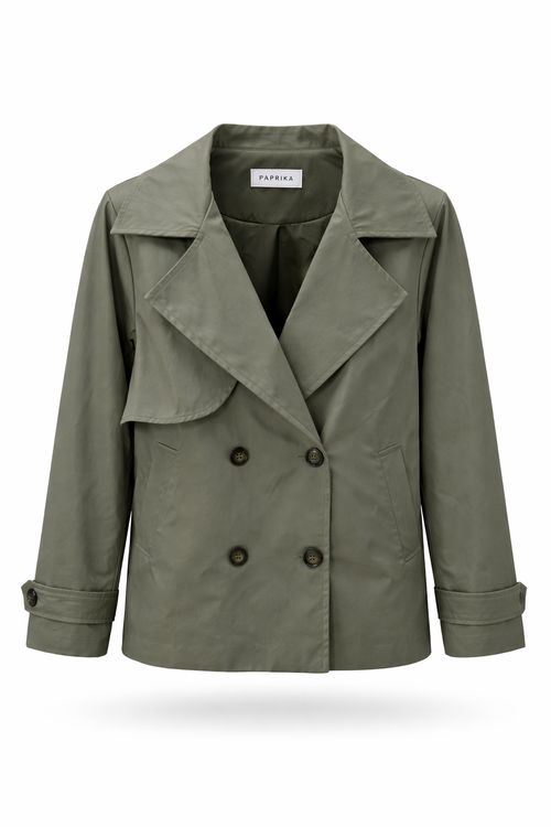 Trench court uni-Paprika-2