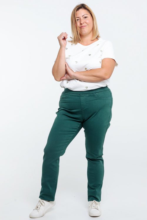 Jegging slim Lolly L32 en coton bio-Paprika-6