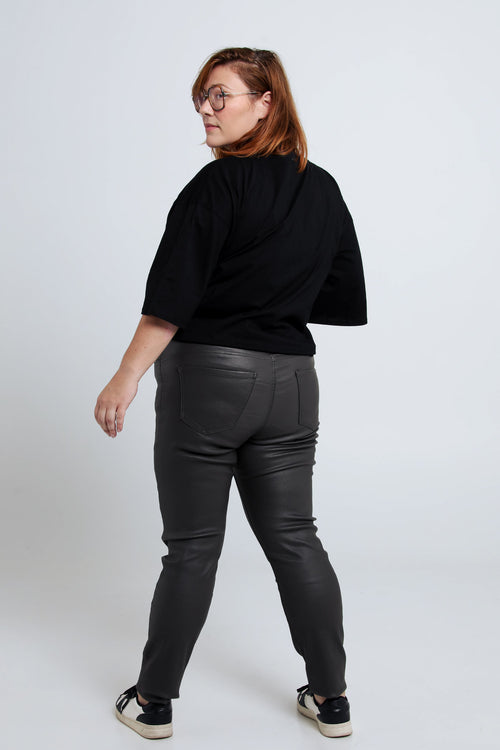 Jegging slim Lolly en coton-Paprika-2