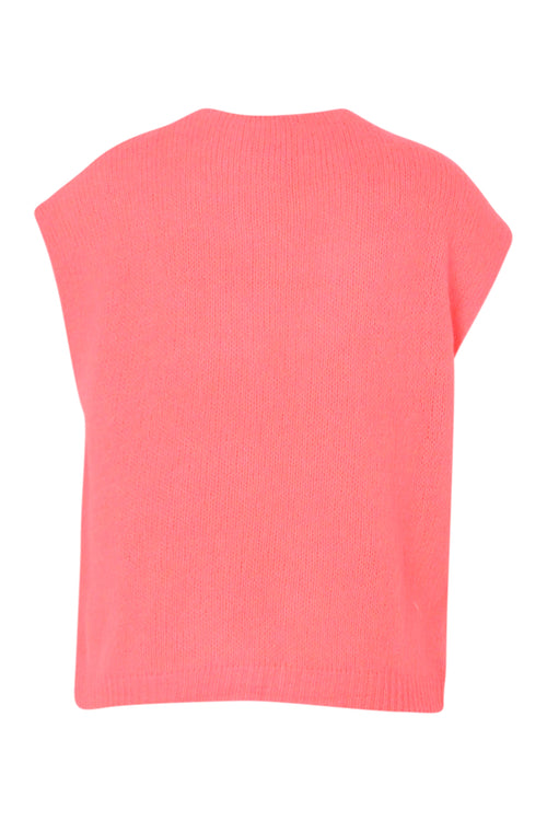 Gilet sans manches uni-Paprika-11