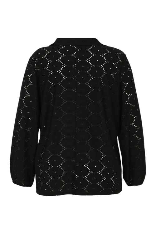 T-shirt uni ajouré-Paprika-11