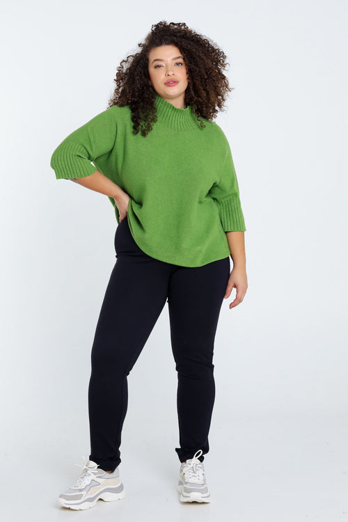 Pull uni en viscose-Paprika-7