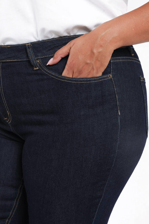 Jeans slim Louise L32-Paprika-5