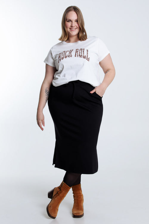 T-shirt en coton Rock Roll-Paprika-9