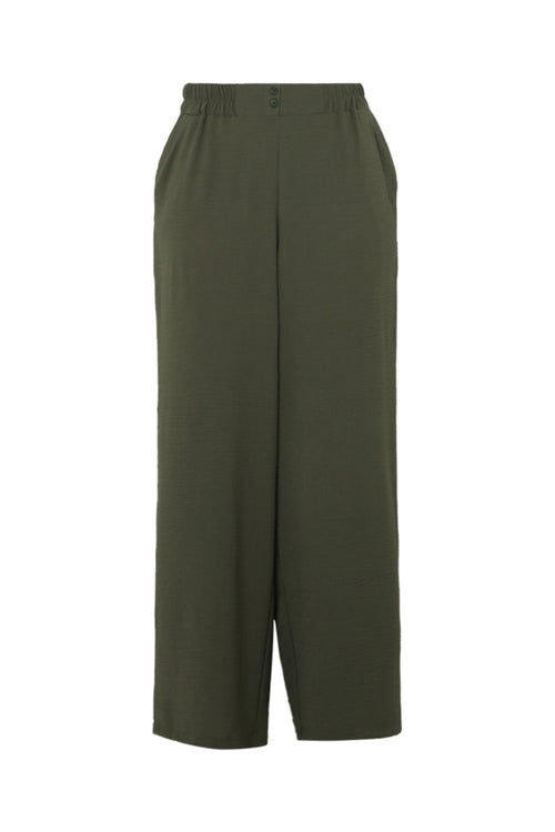 Pantalon fluide uni-Paprika-10
