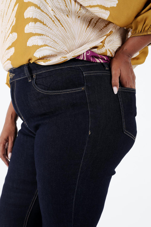 Jeans droit Mia L32-Paprika-5