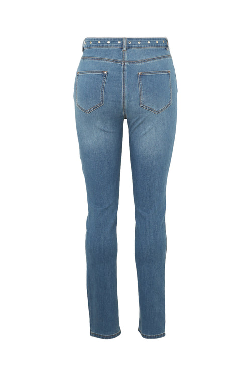Jean slim Louise L32 œillets-Paprika-11