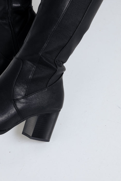 Bottes classiques à talons-Paprika-6