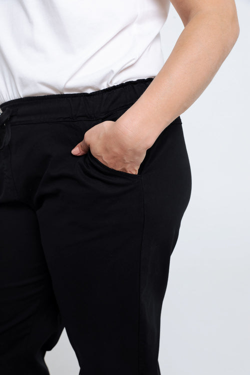 Pantalon chino en coton léger-Paprika-5