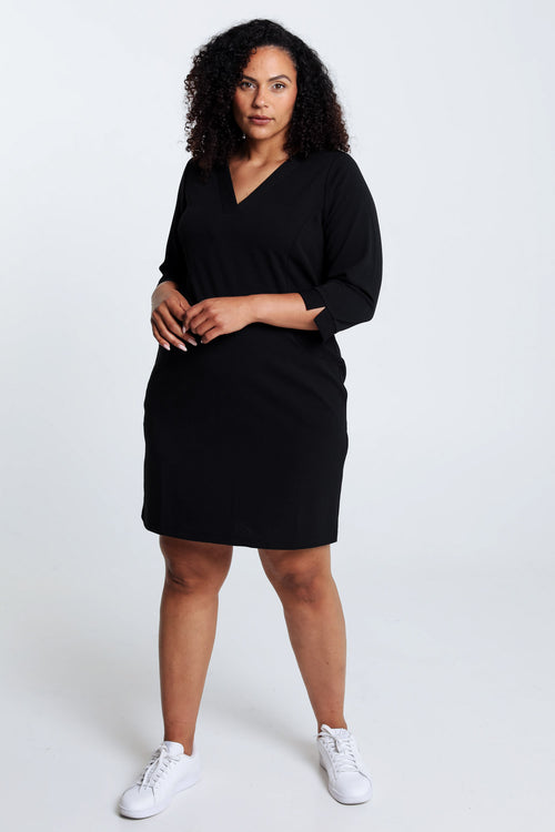 Robe housse unie-Paprika-8