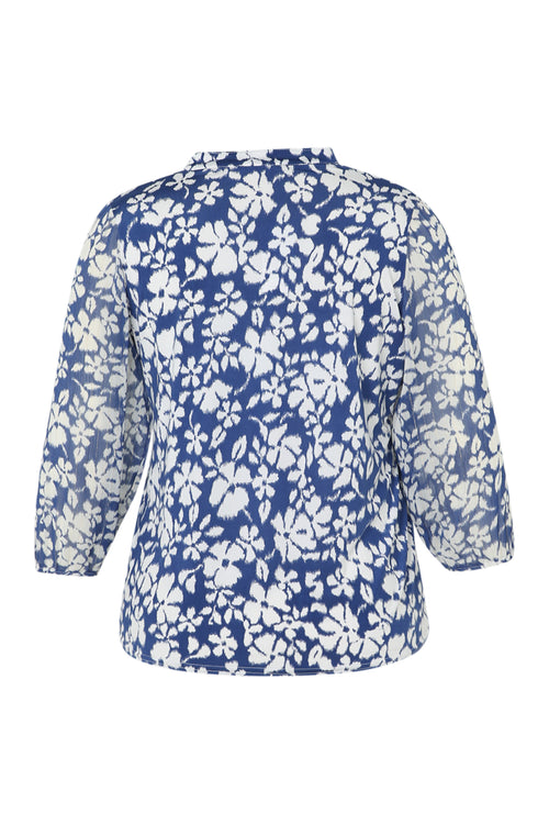 T-shirt imprimé floral-Paprika-11