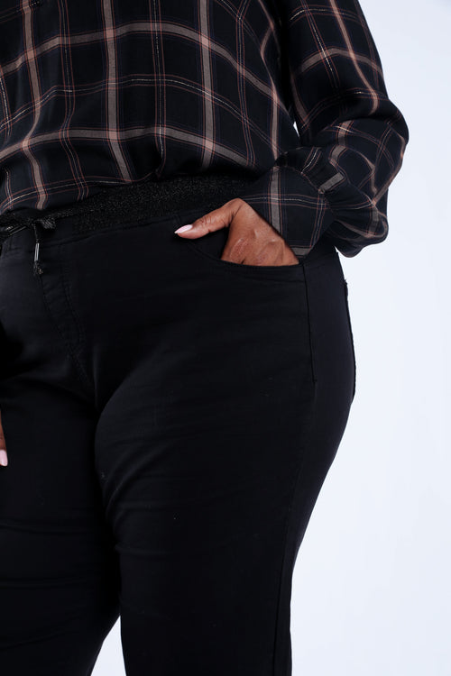 Jegging Lolly droit uni-Paprika-4