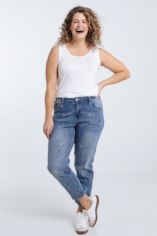 Débardeur uni en viscose-Paprika-8