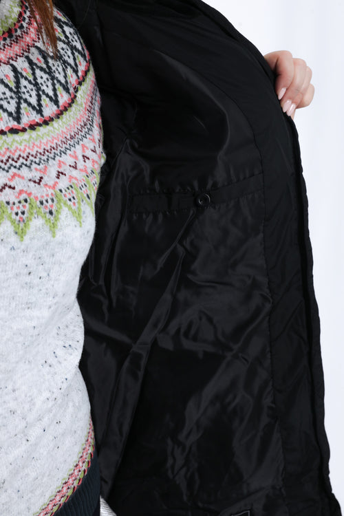 Doudoune longue unie-Paprika-6