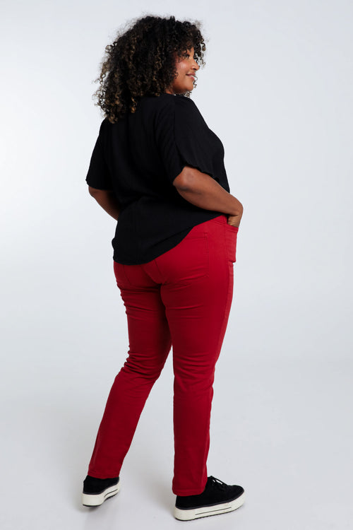 Jegging Lolly en coton-Paprika-2