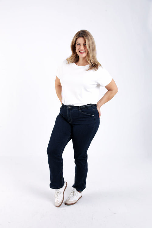 Jeans Mia droit L32 détail tresse-Paprika-6