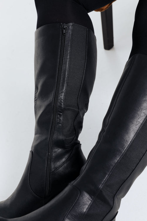 Bottes classiques à talons-Paprika-7