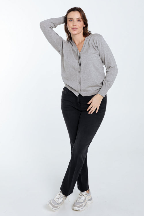Cardigan uni-Paprika-9