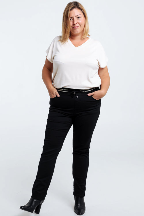 Jegging Lolly en coton-Paprika-6