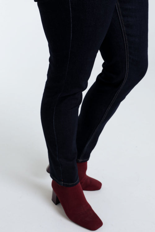 Jeans slim Louise L32-Paprika-6