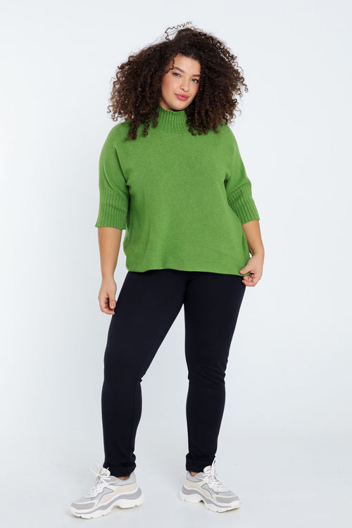 Pull uni en viscose-Paprika-9