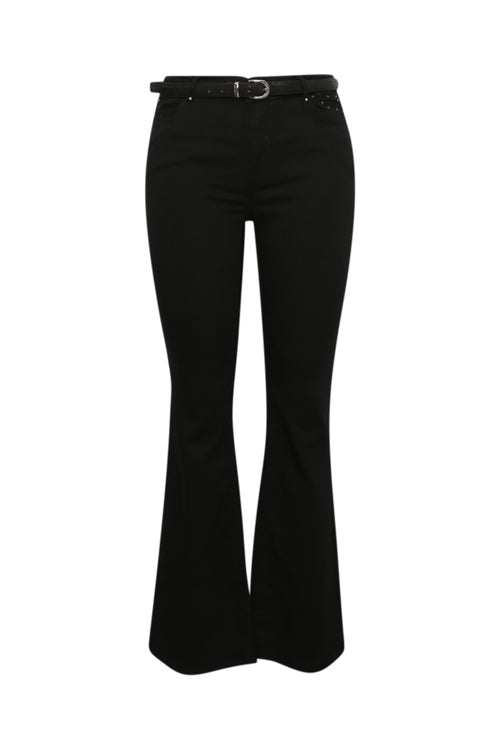 Pantalon bootleg Lara L 32-Paprika-9